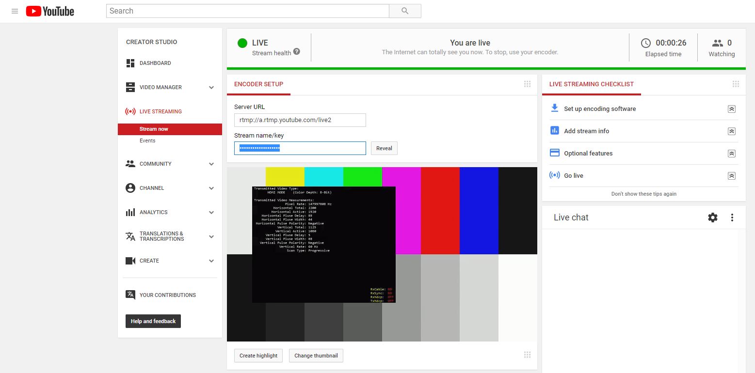 youtube_live_stream_success.JPG